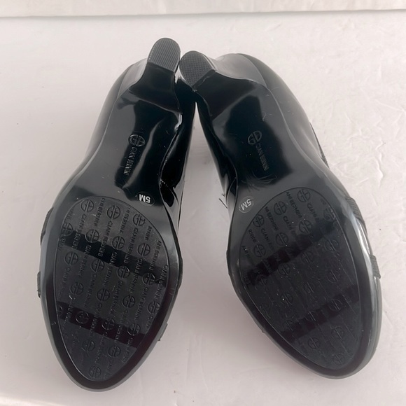 GIANI BERNINI Shoes Vollett Patent Leather Closed Toe Classic Pumps Size 5M Nee - Picture 8 of 8